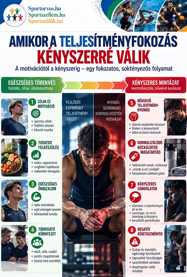 Dopping a sportban – pszichológiai kockázati tényezők