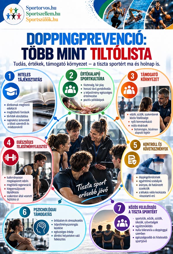 Dopping a sportban – pszichológiai kockázati tényezők