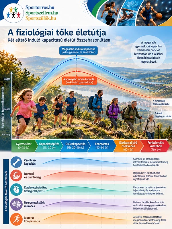 A hosszú, egészséges élet gyermekkorban kezdődik – így épül a fiziológiai tőke