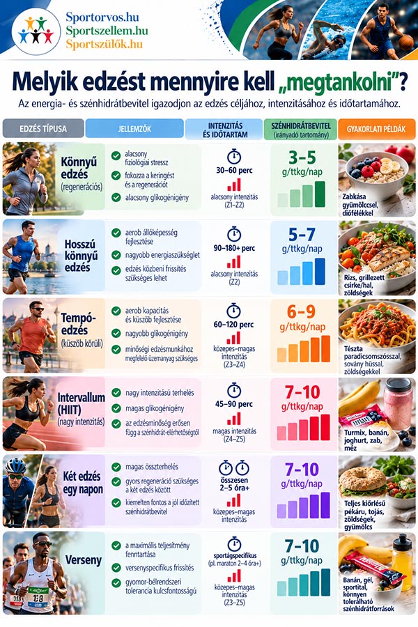 Állóképességi sportolók táplálkozása – hogyan kövesse az étrend az edzésterhelést?