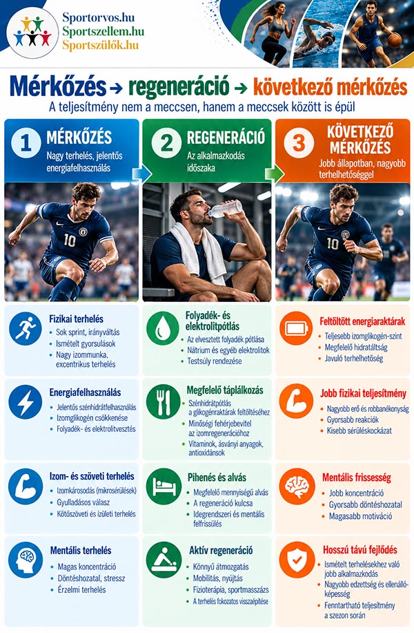 Csapatsportolók táplálkozása – hogyan kell enni egy edzés- és mérkőzéshéten?