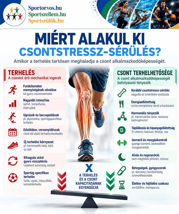 Csontstressz-sérülések sportolóknál – tünetek, diagnózis, kezelés és visszatérés a sportba