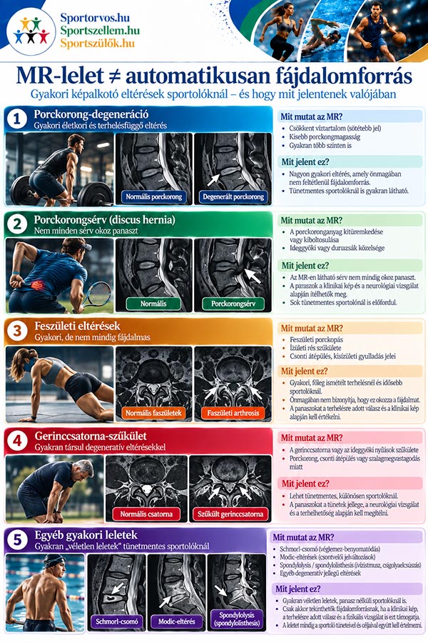 Derékfájdalom sportolóknál – okok, kivizsgálás, rehabilitáció és visszatérés a sportba