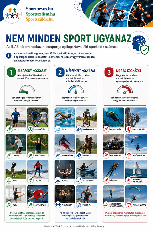 Epilepszia és sport – mit szabad, mit kell mérlegelni?