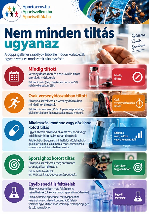 Gyógyszerek és dopping 2026 – mit ellenőrizzen a sportoló gyógyszerszedés előtt?