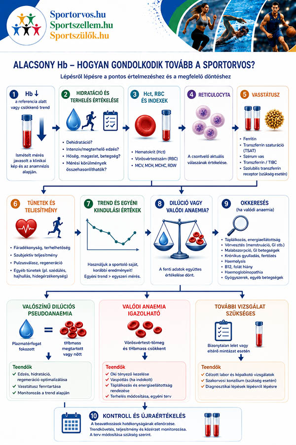 Hemoglobin, hematokrit és vörösvértestek sportolóknál