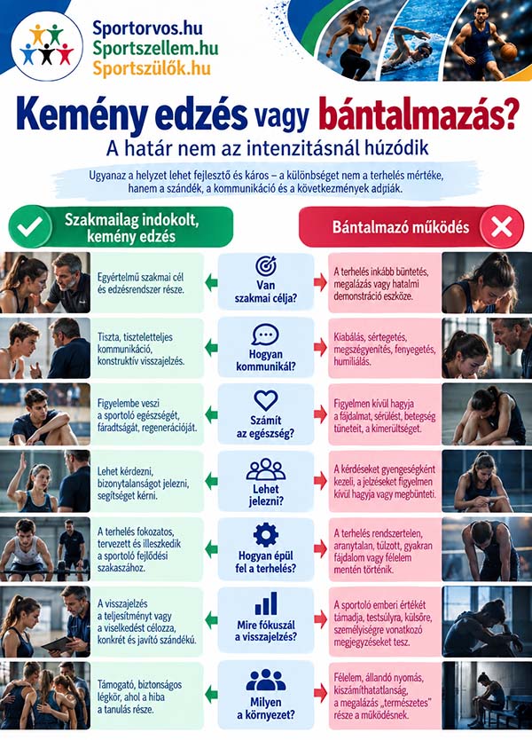 Bántalmazás a sportban: hol végződik a kemény edzői munka?