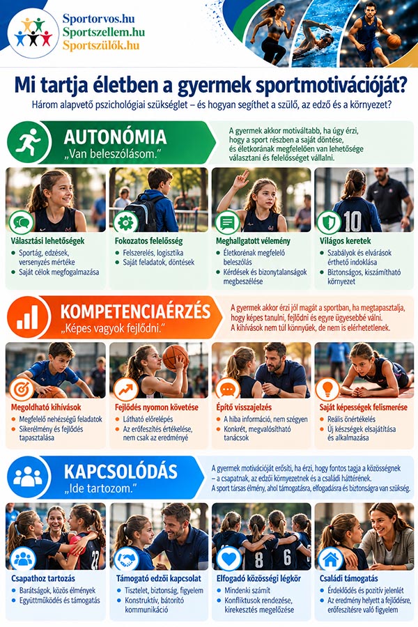 Készen áll a gyermekem a sportolásra? – Pszichés felkészültség 8–12 éves korban