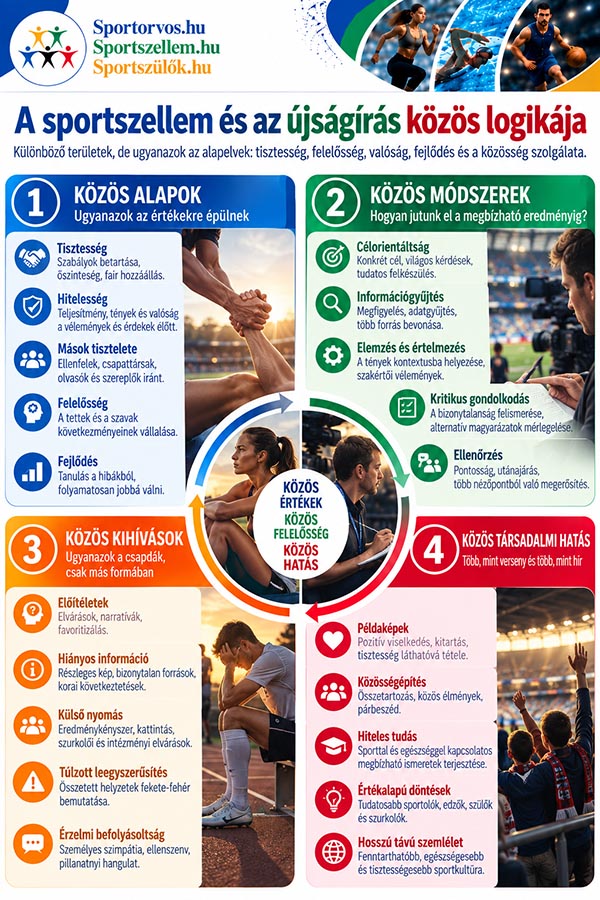 Kinek tartozik felelősséggel a sportújságíró? – Etika, függetlenség és sportszellem