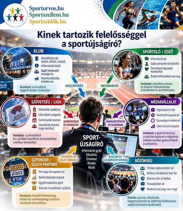 Kinek tartozik felelősséggel a sportújságíró? – Etika, függetlenség és sportszellem