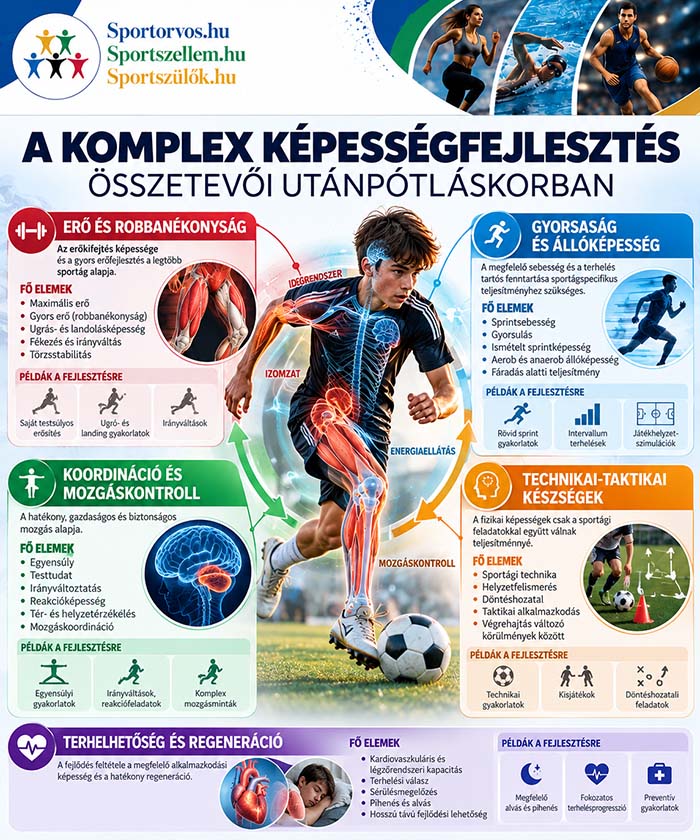 Komplex képességfejlesztés utánpótláskorban – Mitől fejlődik a fiatal sportoló?