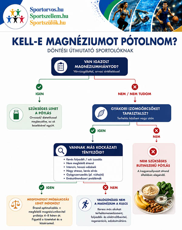 Magnézium sportolóknak – mikor szükséges a pótlás
