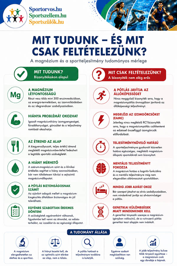 Magnézium sportolóknak – mikor szükséges a pótlás