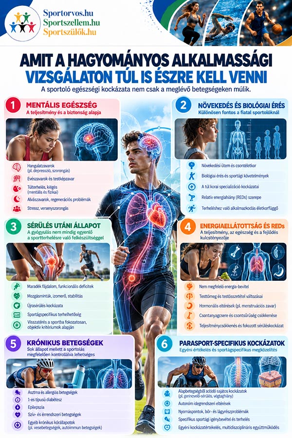 Sportorvosi alkalmasság 2026 – az OSEI-útmutató szakmai elemzése