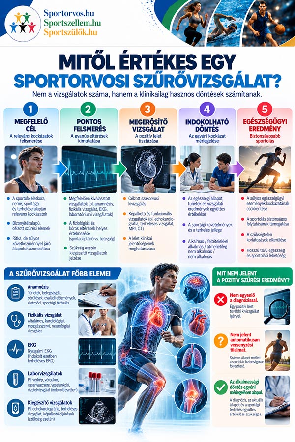 Sportorvosi alkalmasság 2026 – az OSEI-útmutató szakmai elemzése