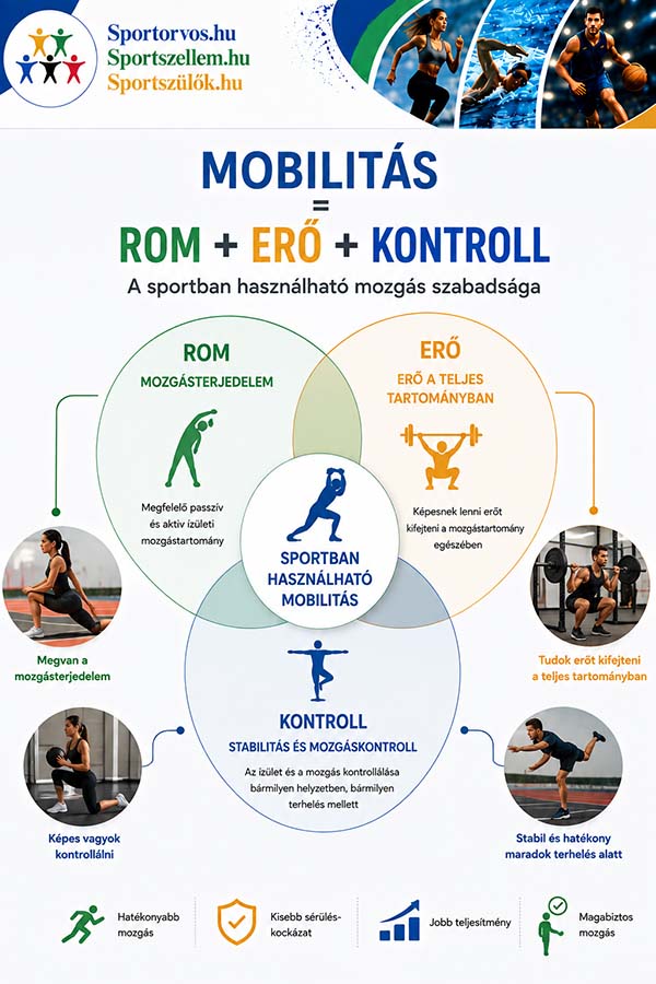 Stretching a sportban